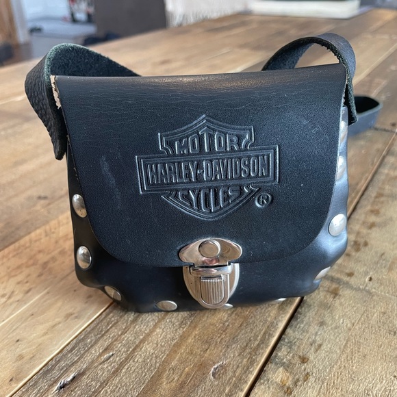Vintage Harley Davidson Mini Purse - Picture 5 of 9